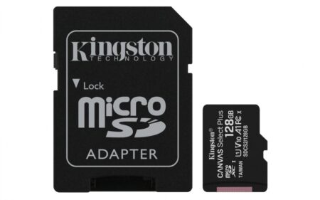 Memoria Flash Kingston Canvas Select Plus, 128GB MicroSDXC UHS-I Clase 10, con Adaptador - Imagen 3