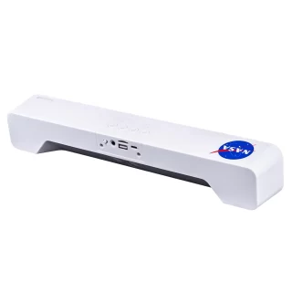 TechZone Bocina Soundbar , Bluetooth, Inalámbrico, 10W RWS, USB, Blanco
